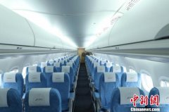 深圳空運價格查詢- 圖：圖為國產(chǎn)商用噴氣客機ARJ21內(nèi)部