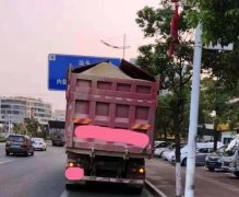 空運價格汕頭一大貨車超載208% 車主還玩花樣耍賴結(jié)果被罰