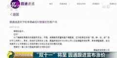 <b>海運拼箱價格快遞企業(yè)“漲聲再起”！繼中通之后，圓通宣布“雙十一”漲價</b>