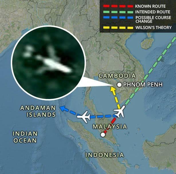 約旦的空運(yùn)-MH370在柬埔寨？調(diào)查者在谷歌地圖發(fā)現(xiàn)疑似殘骸