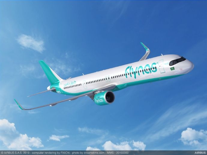 沙特Flynas航空訂購(gòu)10架A321XLR
