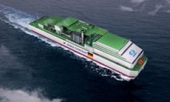 國際快遞費在線查詢-北極星航運(Polaris Shipping)開發(fā)移動發(fā)電船新概念