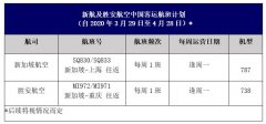 烏克蘭航空-新加坡航空發(fā)布往返中國的航班調(diào)整計劃