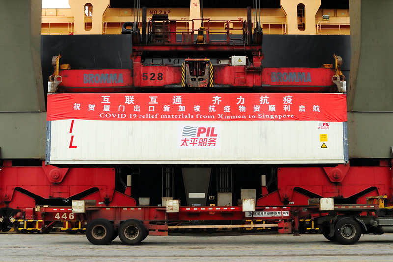 互聯(lián)互通，齊力抗疫——太平船務自廈門遠海碼頭冷鏈運輸抗疫民生物資（附圖）
-馬尼拉海運費
