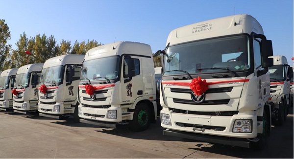 本次福田戴姆勒汽車交付的高品質(zhì)歐曼LNG產(chǎn)品
-國(guó)際貨運(yùn)包機(jī)