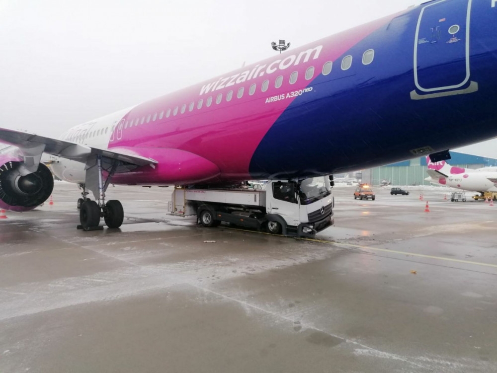 現(xiàn)場(chǎng)圖：維茲航空A320neo又雙叒叕被“襲擊”了








